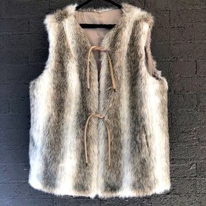 Vintage Faux Fur Vest